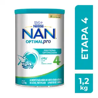 Farmacias YZA Nan 4 optimal pro fórmula infantil a partir de 2 años 1.2kg oferta