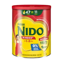Farmacias YZA Nido kinder 1+ alimento para niños de corta edad 1.6kg oferta