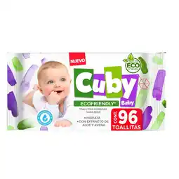 Farmacias YZA Toallas húmedas bebé cuby baby 96 unidades oferta