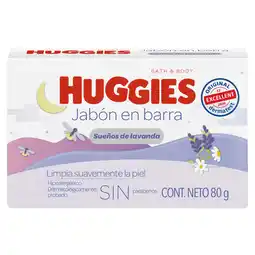 Farmacias YZA Jabón huggies en barra relajante 80 g oferta