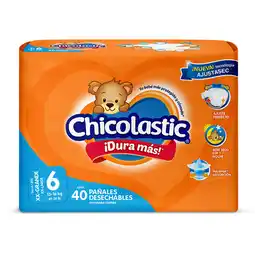 Farmacias YZA Pañal chicolastic talla 6 xx grande 40 pañales oferta