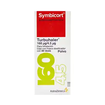 Farmacias YZA Symbicort polvo 160mcg/4.5mcg 60 dosis oferta
