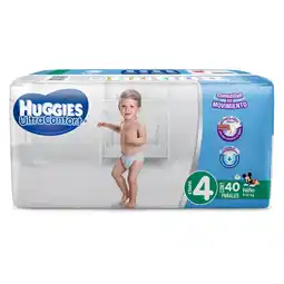 Farmacias YZA Pañales huggies ultraconfort etapa 4 niño 40 unidades oferta