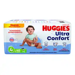Farmacias YZA Pañales huggies ultraconfort etapa 4 niño 40 unidades oferta