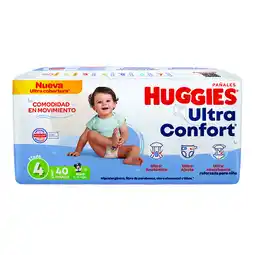 Farmacias YZA Pañales huggies ultraconfort etapa 4 niño 40 unidades oferta