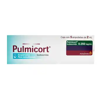 Farmacias YZA Pulmicort 0.250mg/ml 5 amp x 2ml oferta