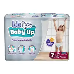 Farmacias YZA Pañal autoajustable bbtips baby up talla 7 xxg 40 pañales oferta