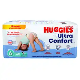 Farmacias YZA Pañales huggies ultraconfort etapa 6 niño 40 unidades oferta
