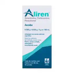 Farmacias YZA Aliren jarabe 25mg/1mg/150mg/5ml 60ml oferta