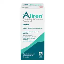Farmacias YZA Aliren jarabe 25mg/1mg/150mg/5ml 60ml oferta