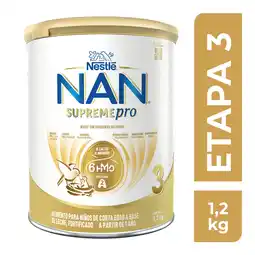 Farmacias YZA Nan 3 supreme pro fórmula infantil a partir de 1 año 1.2kg oferta