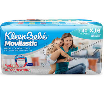 Farmacias YZA Kleenbebé movilastic etapa 6 xjumbo 40 unidades oferta