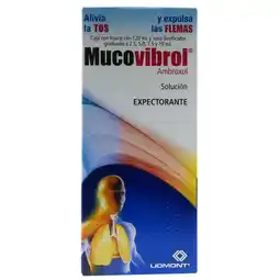Farmacias YZA Mucovibrol solucion 300mg 120ml oferta