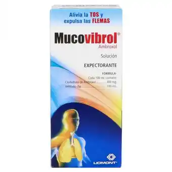 Farmacias YZA Mucovibrol solucion 300mg 120ml oferta