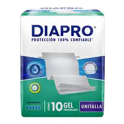 Farmacias YZA Diapro predoblado unitalla 10 pzas oferta