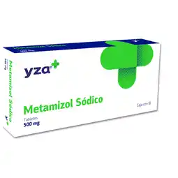 Farmacias YZA Yza metamizol 500mg 10 tabs oferta