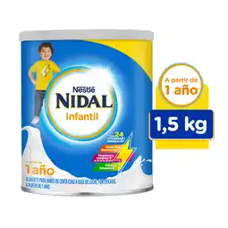 Farmacias YZA Nidal infantil alimento para niños de corta edad 1.5kg oferta