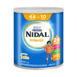 Farmacias YZA Nidal infantil alimento para niños de corta edad 1.5kg oferta