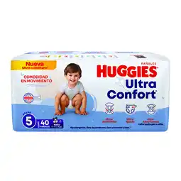 Farmacias YZA Pañales huggies ultraconfort etapa 5 niño 40 unidades oferta