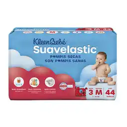 Farmacias YZA Kleenbebe suavelastic mediano max 40 sbs oferta