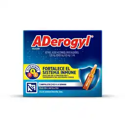 Farmacias YZA Aderogyl 15 ingerible 3ml 5 amp oferta