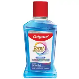 Farmacias YZA Colgate total 12 clean mint enjuague bucal 60ml oferta