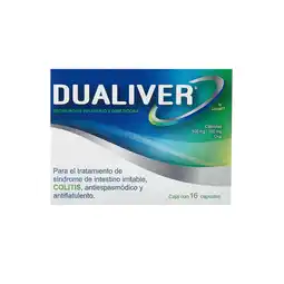 Farmacias YZA Dualiver 16 caps oferta