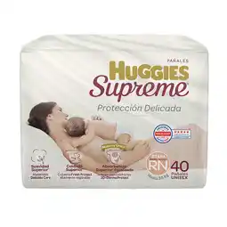 Farmacias YZA Huggies supreme recién nacido p 40 unidades oferta