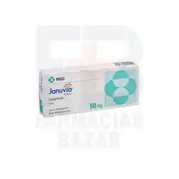 Farmacias Bazar Januvia 50mg 28 comprimidos oferta