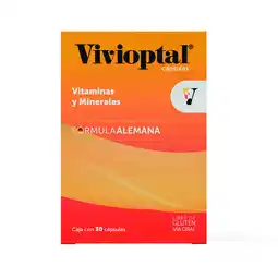 Farmacias YZA Vivioptal 30 caps oferta