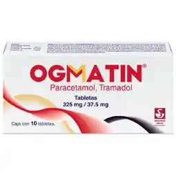 Farmacias YZA Ogmatin 325mg/37.5mg 10 tabs oferta