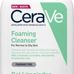 Farmacias YZA Cerave gel limpiador espumoso 237ml oferta