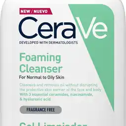 Farmacias YZA Cerave gel limpiador espumoso 237ml oferta