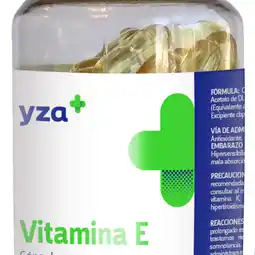 Farmacias YZA Yza vitamina e 400mg 90 caps oferta