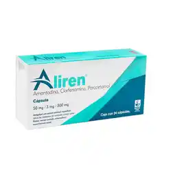 Farmacias YZA Aliren 50mg/3mg/300mg 24 caps oferta