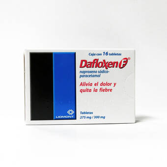 Farmacias YZA Dafloxen-f 275mg/300mg 16 tabs oferta