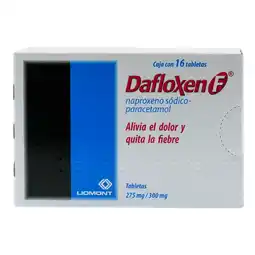 Farmacias YZA Dafloxen-f 275mg/300mg 16 tabs oferta