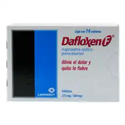 Farmacias YZA Dafloxen-f 275mg/300mg 16 tabs oferta