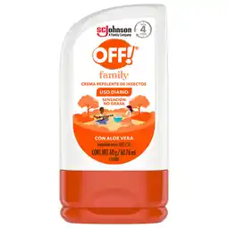 Farmacias YZA Off family repelente de insectos crema 60g oferta