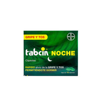 Farmacias YZA Tabcin noche 12 caps oferta