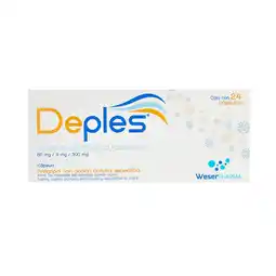 Farmacias YZA Deples 50mg/3mg/300mg 24 caps oferta