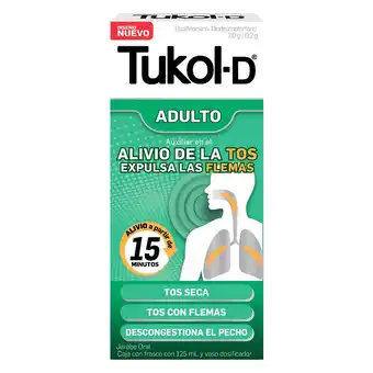 Farmacias YZA Tukol-d 125ml oferta
