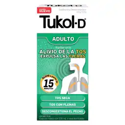 Farmacias YZA Tukol-d 125ml oferta