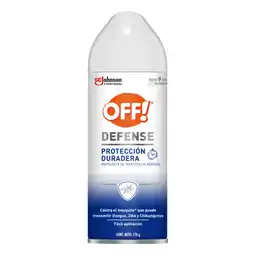 Farmacias YZA Off defense repelente de insectos aerosol 170g oferta