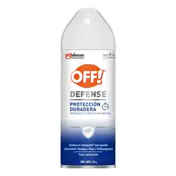 Farmacias YZA Off defense repelente de insectos aerosol 170g oferta