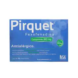 Farmacias YZA Pirquet 180mg 10comp oferta