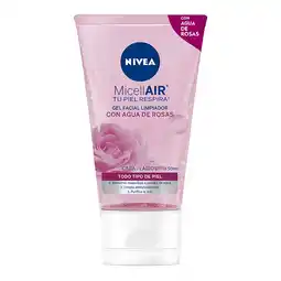 Farmacias YZA Nivea gel limpiador facial agua de rosas todo tipo de piel 150 ml oferta