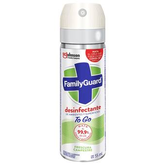 Farmacias YZA Family guard desinfectante superficies y ambientes 55 ml oferta