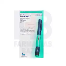 Farmacias Bazar Levemir flexpen 100ui/ml 5 jeringas 3ml oferta