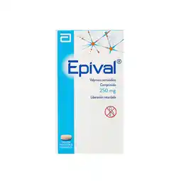 Farmacias YZA Epival 250mg 30 comp oferta
